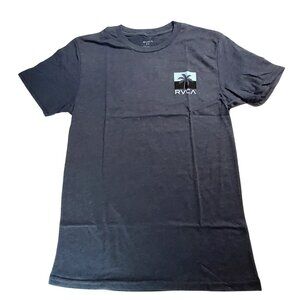 RVCA Mens Graphic T-Shirt S Heather Gray Lightweight and breathable material